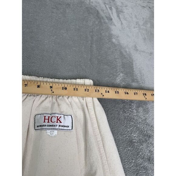 Howard Combat Kimonos Pants Martial Arts BJJ Size 5.5 Beige - Picture 9 of 11